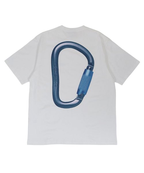 GRAMICCI(グラミチ)/GRAMICCI グラミチ Tシャツ 半袖 カラビナ メンズ CARABINER TEE ホワイト グレー 白 G4SU－T074/img03