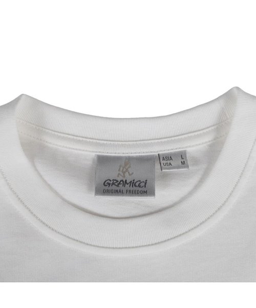 GRAMICCI(グラミチ)/GRAMICCI グラミチ Tシャツ 半袖 カラビナ メンズ CARABINER TEE ホワイト グレー 白 G4SU－T074/img04