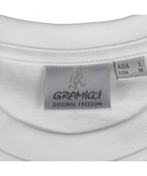GRAMICCI(グラミチ)/GRAMICCI グラミチ Tシャツ 半袖 カラビナ メンズ CARABINER TEE ホワイト グレー 白 G4SU－T074/img07