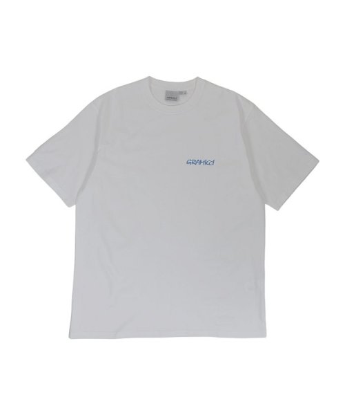GRAMICCI(グラミチ)/GRAMICCI グラミチ Tシャツ 半袖 カラビナ メンズ CARABINER TEE ホワイト グレー 白 G4SU－T074/img09