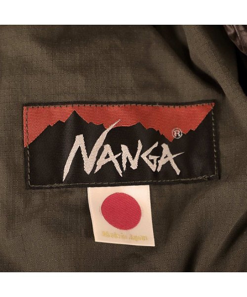 NANGA(ナンガ)/NANGA ナンガ シュラフ ダウン 寝袋 封筒型 ヒノックリップ ストップ HINOC RIP RABAIMA S 600 カーキ/img05