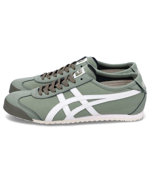 オニツカタイガー Onitsuka Tiger メキシコ66 スニーカー メンズ レディース MEXICO 66 グリーン 1183B348－300 Tiger MEXICO オニツカタイガー Onitsuka