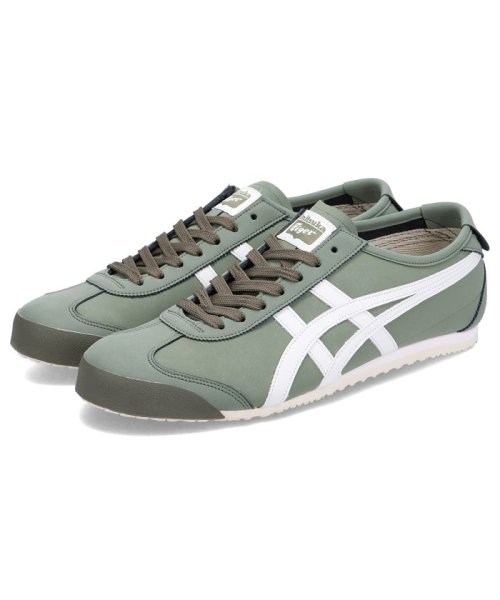 オニツカタイガー Onitsuka Tiger メキシコ66 スニーカー メンズ レディース MEXICO 66 グリーン 1183B348－300 Tiger MEXICO オニツカタイガー Onitsuka