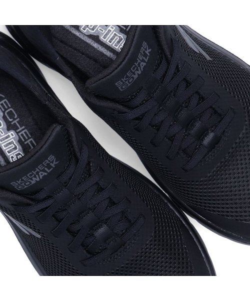 SKECHERS(スケッチャーズ)/スケッチャーズ SKECHERS スリップインズ ゴーウォーク フレックス スニーカー レディース SLIP－INS GO WALK FLEX ブラック 黒 1/img06