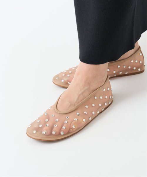 【TONY BIANCO/トニービアンコ】ナイロンラインストーンフラット TONY BIANCO/トニービアンコ