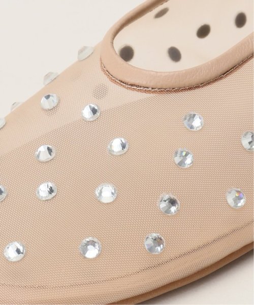 【TONY BIANCO/トニービアンコ】ナイロンラインストーンフラット TONY BIANCO/トニービアンコ