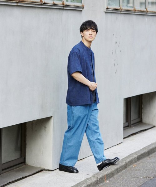 JOURNAL STANDARD relume Men's(ジャーナルスタンダード　レリューム　メンズ)/TECH CANVAS ストライプ 半袖シャツ/img28