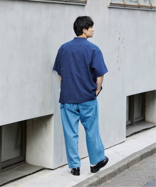 JOURNAL STANDARD relume Men's(ジャーナルスタンダード　レリューム　メンズ)/《予約》TECH CANVAS ストライプ 半袖シャツ/img29