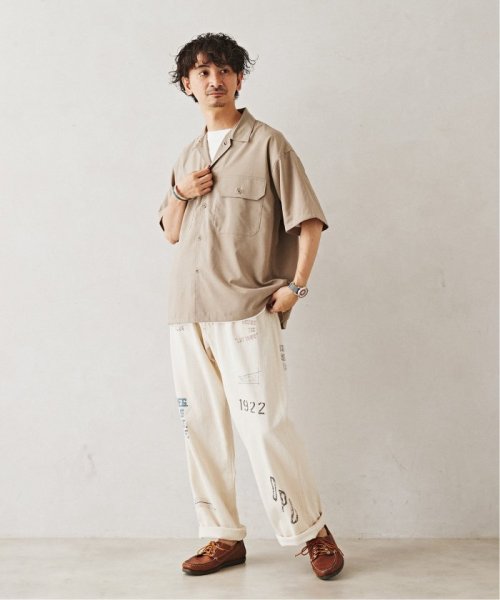 JOURNAL STANDARD relume Men's(ジャーナルスタンダード　レリューム　メンズ)/《予約》"イージーケア" TECH－LINEN 半袖CPOシャツ/img37