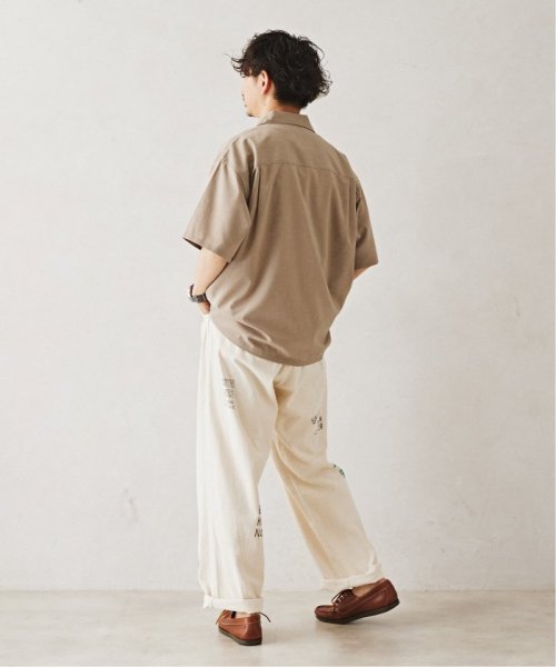 JOURNAL STANDARD relume Men's(ジャーナルスタンダード　レリューム　メンズ)/《予約》"イージーケア" TECH－LINEN 半袖CPOシャツ/img40