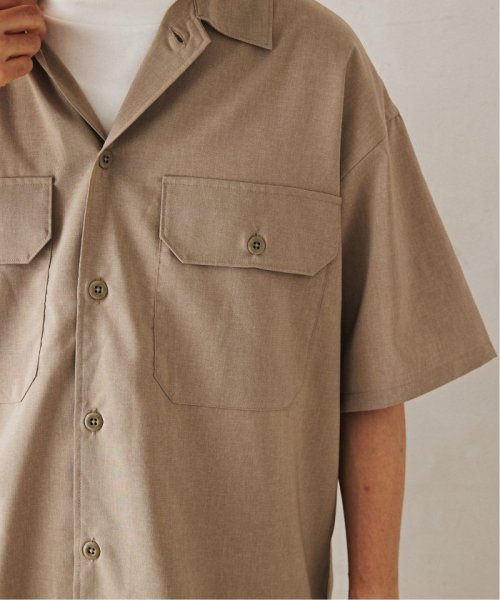 JOURNAL STANDARD relume Men's(ジャーナルスタンダード　レリューム　メンズ)/《予約》"イージーケア" TECH－LINEN 半袖CPOシャツ/img43