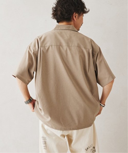 JOURNAL STANDARD relume Men's(ジャーナルスタンダード　レリューム　メンズ)/《予約》"イージーケア" TECH－LINEN 半袖CPOシャツ/img48
