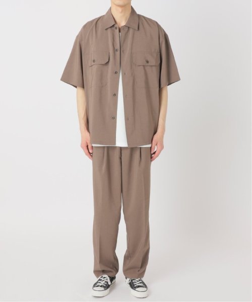 JOURNAL STANDARD relume Men's(ジャーナルスタンダード　レリューム　メンズ)/《予約》"イージーケア" TECH－LINEN 半袖CPOシャツ/img50