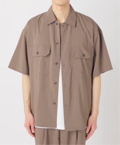 JOURNAL STANDARD relume Men's(ジャーナルスタンダード　レリューム　メンズ)/《予約》"イージーケア" TECH－LINEN 半袖CPOシャツ/img51