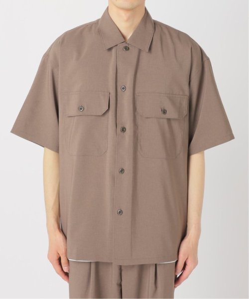 JOURNAL STANDARD relume Men's(ジャーナルスタンダード　レリューム　メンズ)/《予約》"イージーケア" TECH－LINEN 半袖CPOシャツ/img52