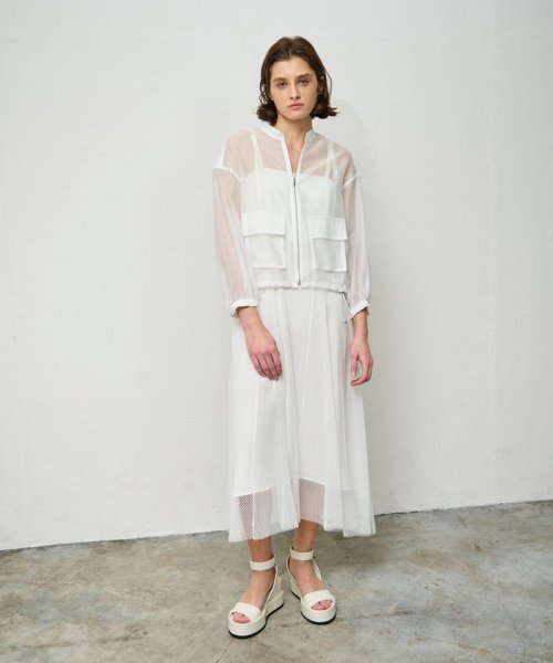 シアードレープブルゾン 