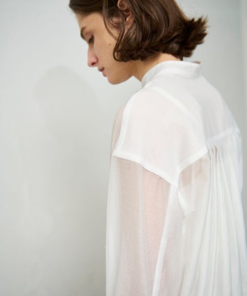 シアードレープブルゾン 