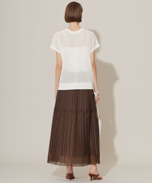 【洗える】コンパクトコイル 3wayサマーニット 