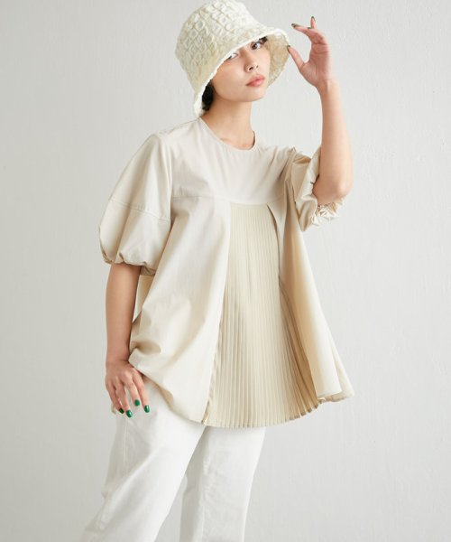 PAL OUTLET(パル　アウトレット)/【ear PAPILLONNER】プリーツブラウス【SUM1 STYLE】/img19