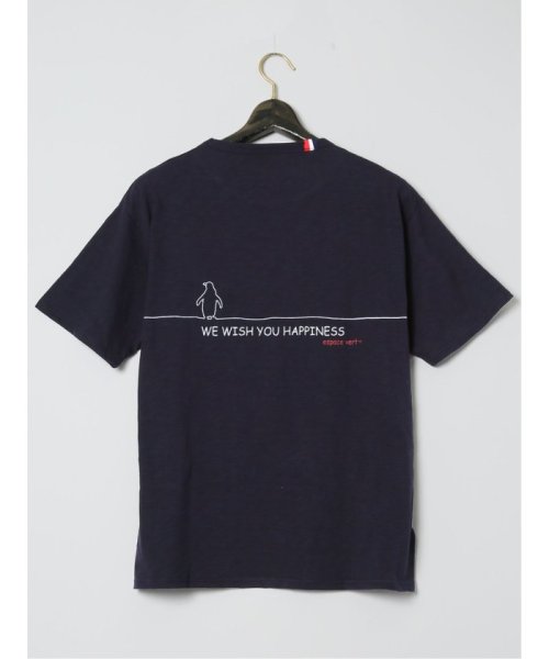 GRAND-BACK(グランバック)/【大きいサイズ】ペンギンプリント 綿天竺クルーネック半袖Ｔシャツ メンズ Tシャツ カットソー カジュアル インナー トップス ギフト プレゼント/img05