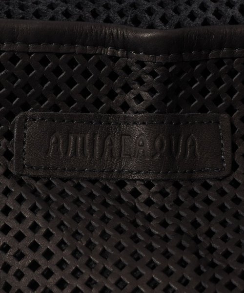 TOMORROWLAND GOODS(TOMORROWLAND GOODS)/AMIACALVA WASHED LEATHER MESH TOTE L トートバッグ/img07