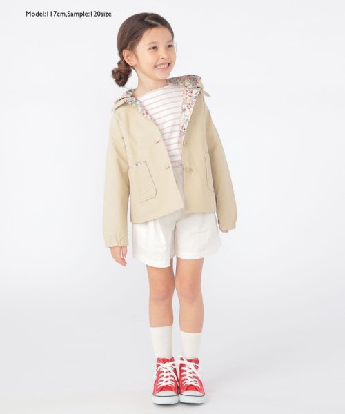 SHIPS KIDS(シップスキッズ)/SHIPS KIDS:100～130cm / タック ショート パンツ/img11