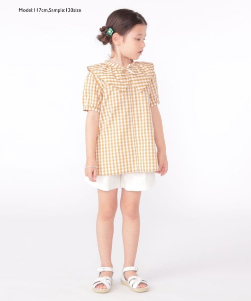 SHIPS KIDS(シップスキッズ)/SHIPS KIDS:100～130cm / タック ショート パンツ/img13