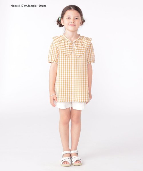 SHIPS KIDS(シップスキッズ)/SHIPS KIDS:100～130cm / タック ショート パンツ/img14