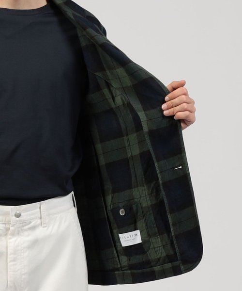 アイリッシュリネン ローファージャケット 