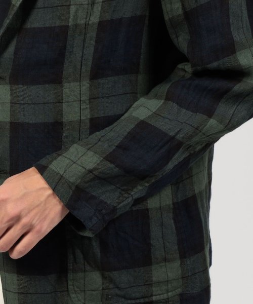 アイリッシュリネン ローファージャケット 