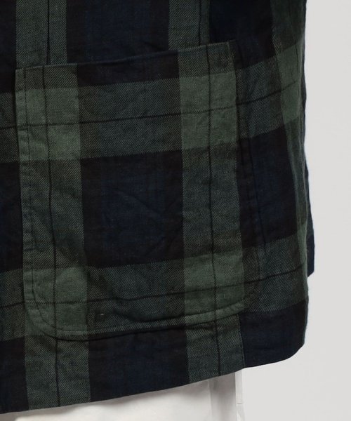 アイリッシュリネン ローファージャケット 