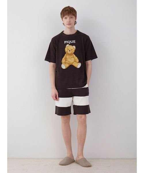 【ラッピング済み】【HOMME】エアモコベアプルオーバー＆ハーフパンツSET AAA1490695389(11512円)