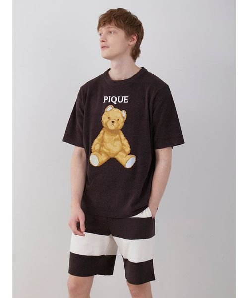 【ラッピング済み】【HOMME】エアモコベアプルオーバー＆ハーフパンツSET AAA1490695389(11512円)