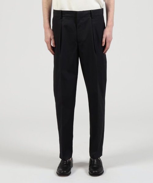 コットントロピカル 1タックパンツ 