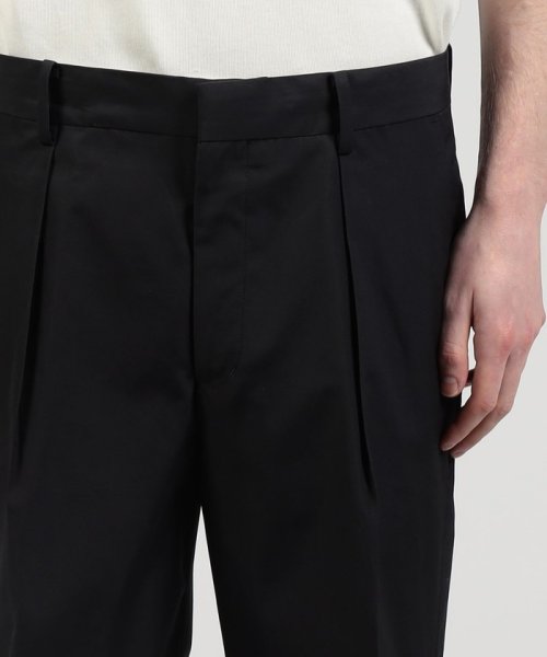 コットントロピカル 1タックパンツ 