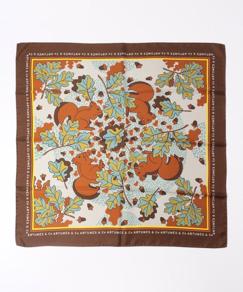 Artumes & Co シルク スカーフ Co