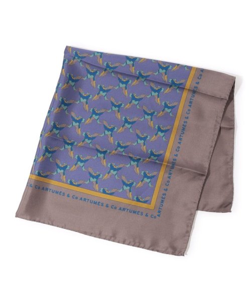 Artumes & Co シルク スカーフ Co