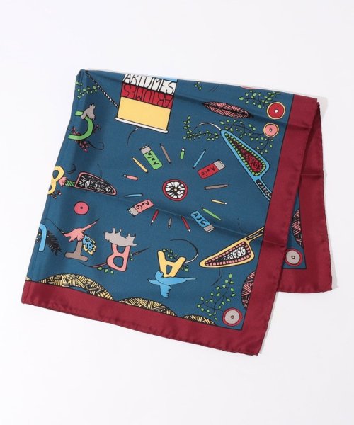 Artumes & Co シルク スカーフ Co