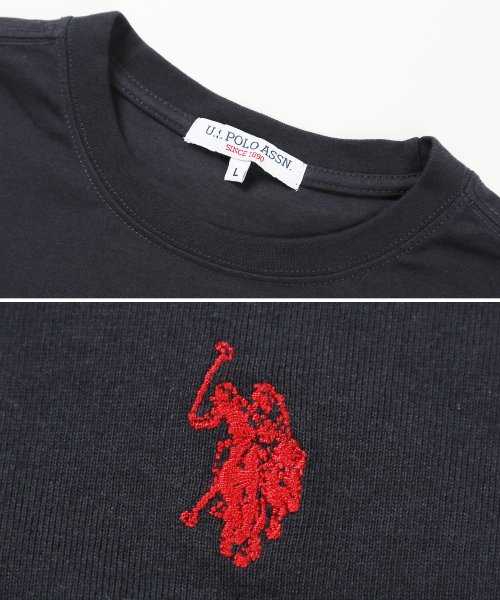 JIGGYS SHOP(ジギーズショップ)/US.POLO ASSN.(ユーエスポロアッスン) ブランド別注オーバーサイズナンバリングTシャツ / Tシャツ メンズ ティーシャツ 半袖 クルーネック/img41