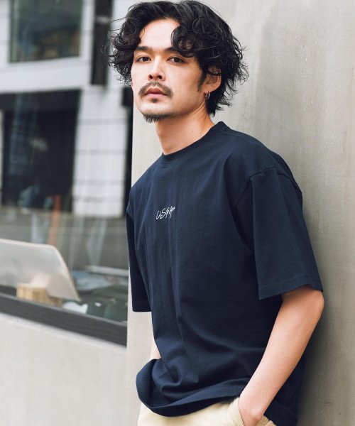 JIGGYS SHOP(ジギーズショップ)/US.POLO ASSN.(ユーエスポロアッスン) ブランド別注オーバーサイズナンバリングTシャツ / Tシャツ メンズ ティーシャツ 半袖 クルーネック/img51