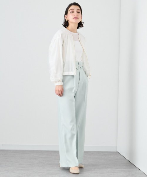 チュールレイヤードギャザーブルゾン 168cm なし 着用サイズ ：model