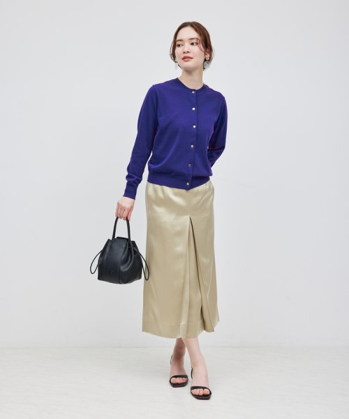 【洗える】【接触冷感】ICE COTTONカーディガン【アンサンブル対応】【雑誌/メディア掲載】 トップス T1689422612(12870円)