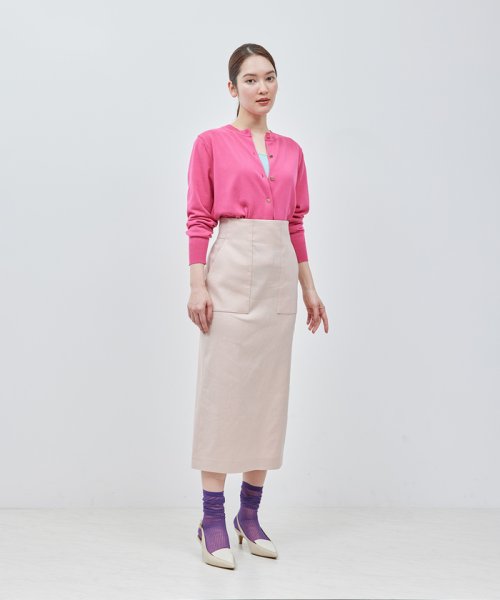 【洗える】【接触冷感】ICE COTTONカーディガン【アンサンブル対応】【雑誌/メディア掲載】 トップス T1689422612(12870円)