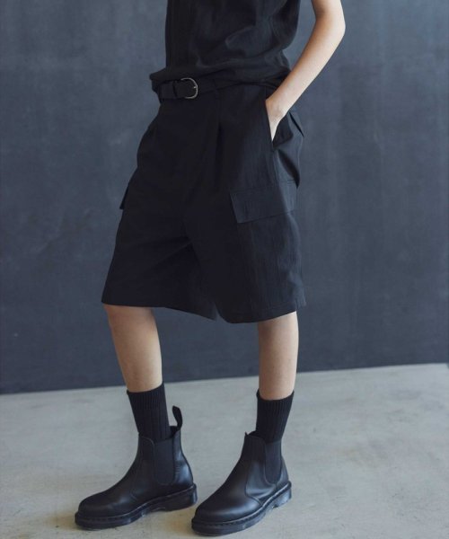 RENU TROシリーズ カーゴ ショート パンツ －セットアップ対応－ RENU BLACKのみ B85 W70 H88