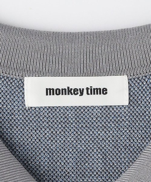 monkey time(モンキータイム)/＜monkey time＞ シルケット USAコットン ジャカード シャツ/img24