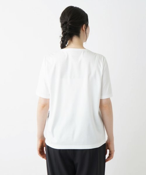 Leilian PLUS HOUSE(レリアンプラスハウス)/リーフ柄Tシャツ【ROCHAS Premiere】/img22