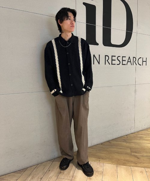 URBAN RESEARCH(アーバンリサーチ)/URBAN RESEARCH iD　クロシェシャツ/img01