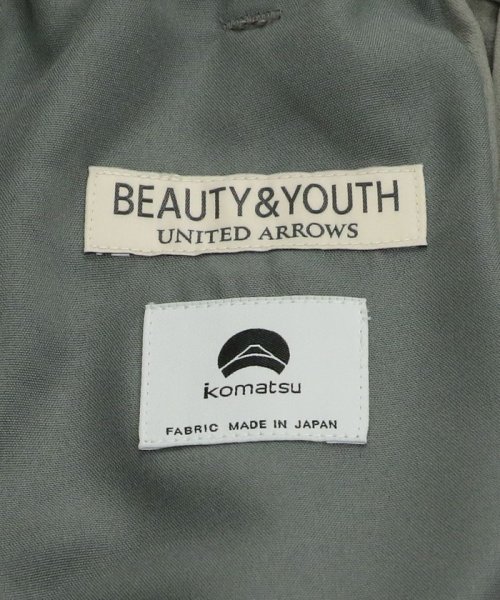 BEAUTY&YOUTH UNITED ARROWS(ビューティーアンドユース　ユナイテッドアローズ)/KOMATSU PACK 1P イージー テーパード パンツ －セットアップ対応 撥水機能－/img23