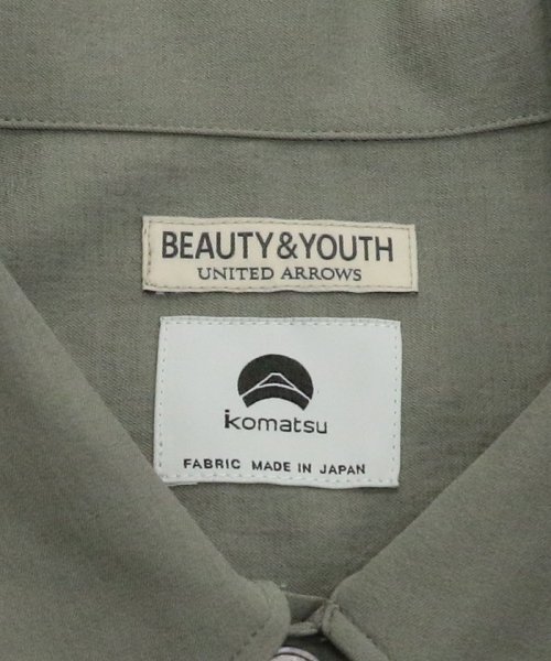 BEAUTY&YOUTH UNITED ARROWS(ビューティーアンドユース　ユナイテッドアローズ)/KOMATSU PACK キャンプカラー ショートスリーブ シャツ －セットアップ対応 撥水機能－/img25