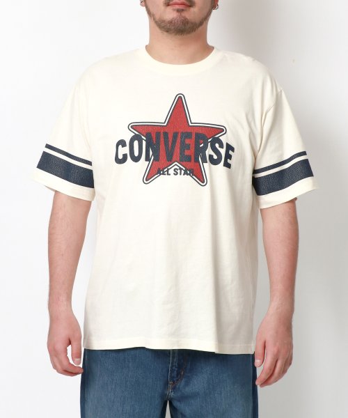 MARUKAWA(大きいサイズのマルカワ)/【CONVERSE】コンバース 大きいサイズ 2L 3L 4L 5L クラシック風 プリント 半袖Tシャツ 半T メンズ スポーツ ブランド/img09